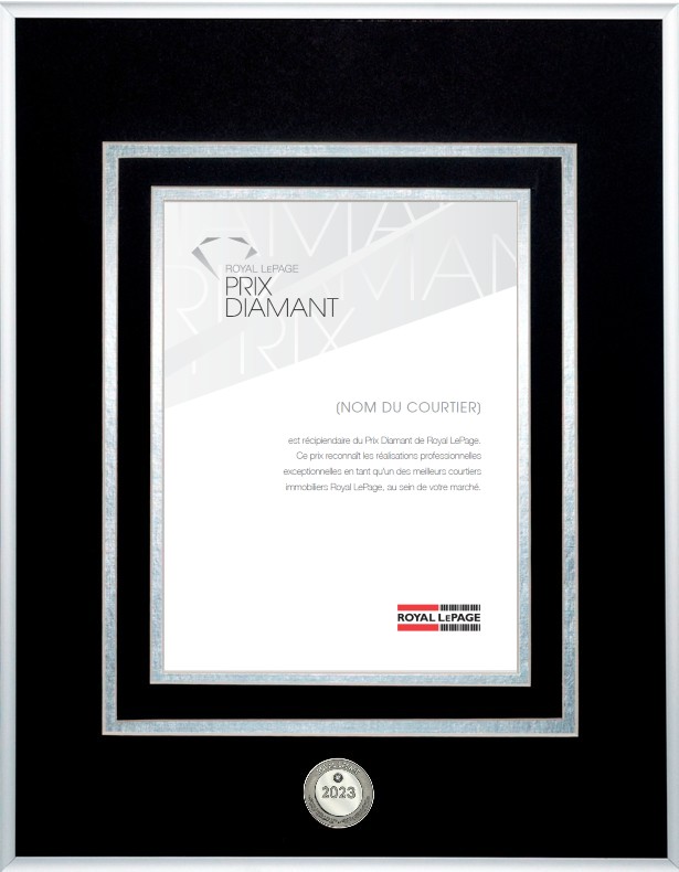 Prix Diamant MC de Royal LePage MD Prix Diamant MC de Royal LePage MD